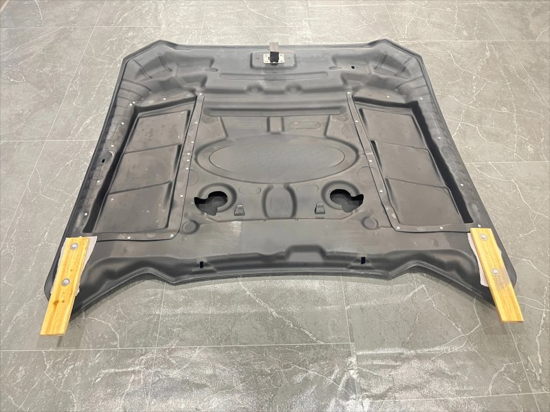 2017-2019 for  Mustang Carbon Fiber Front Bonnet Style Engine Hood Lid Cover with New Clip Items Included